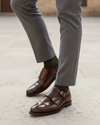 Brown Double Monkstrap