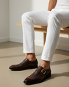 Brown Monkstrap
